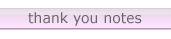 thank you notes