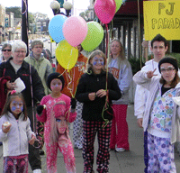 9-24-2011  PJ PARADE IN NEW PRAGUE PLANNED BY MICHELLE BAER AND HER SISTER GERRY