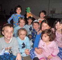 11-19-2011 PJ PIZZA PARTY AT HEILICHER MINNEAPOLIS JEWISH DAY SCHOOL